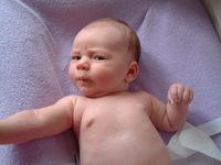 Naked One Month Old