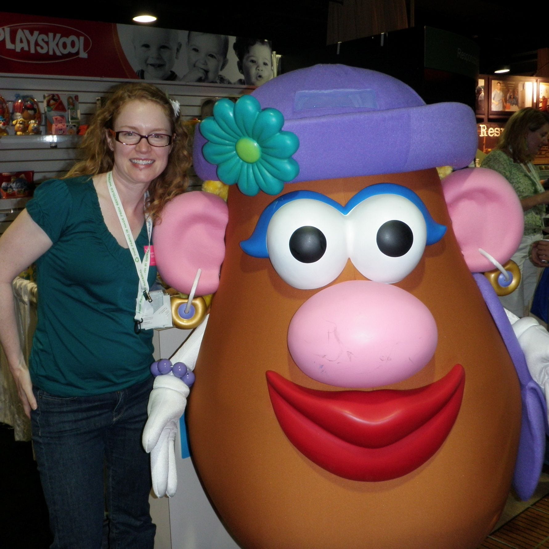 me and Mrs Potato Head Hot or not? Me with Mrs. Potato Head