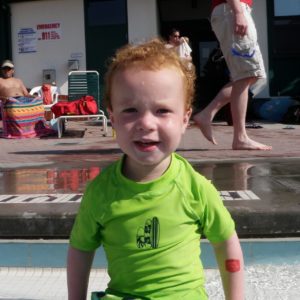 toddler with red hair Yep, he's a redhead