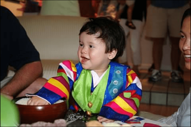 Korean first birthday celebration Korean first birthday celebration
