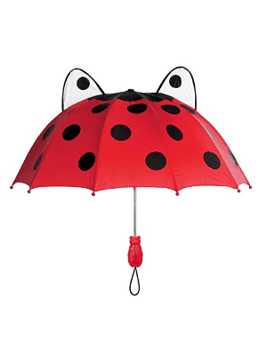 All the cutest toddler umbrellas like this sweet ladybug