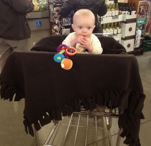 Baby Patterns - Kwik Sew Shopping Cart Seat Cover &amp; Diaper Bag