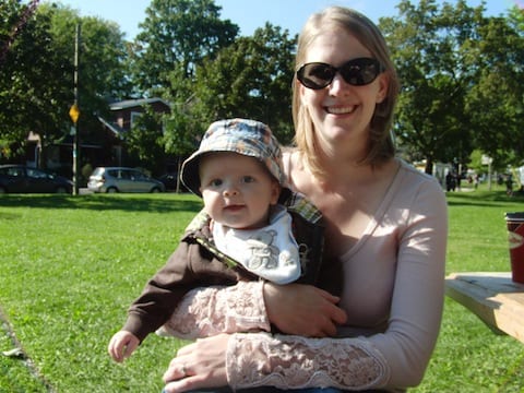 Baby activities in Toronto with Jennifer and Sebastian