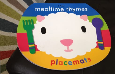 Pad of placemats