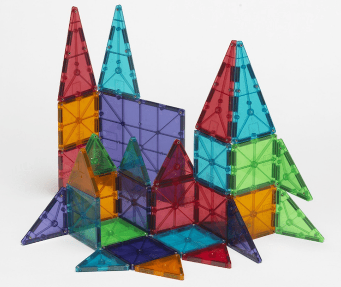 Toys that get play: magna-tiles