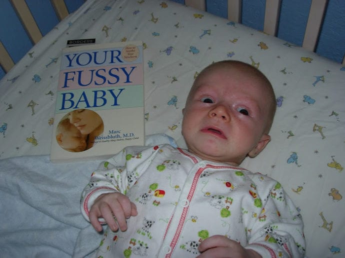 My fussy baby at 6 weeks