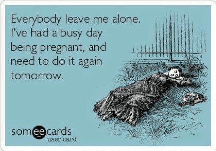 3Rd Trimester Pregnancy Quotes Funny